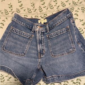 Madewell Blue Jean Shorts for Women